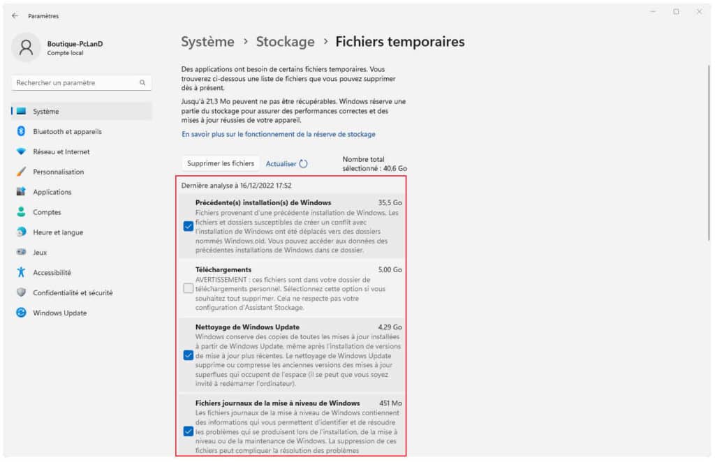 supprimer fichier windows.old de windows 11 supprimer fichier windows.old de windows 11