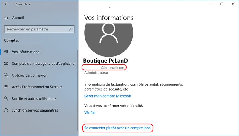 comment supprimer un compte microsoft sur son ordinateur