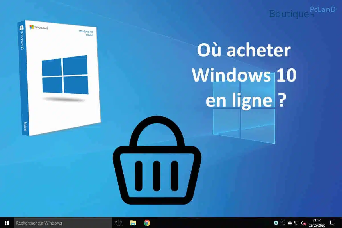 Où acheter Windows 10 en ligne ?