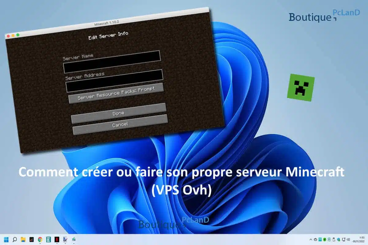 Comment créer ou faire son propre serveur Minecraft (VPS Ovh)