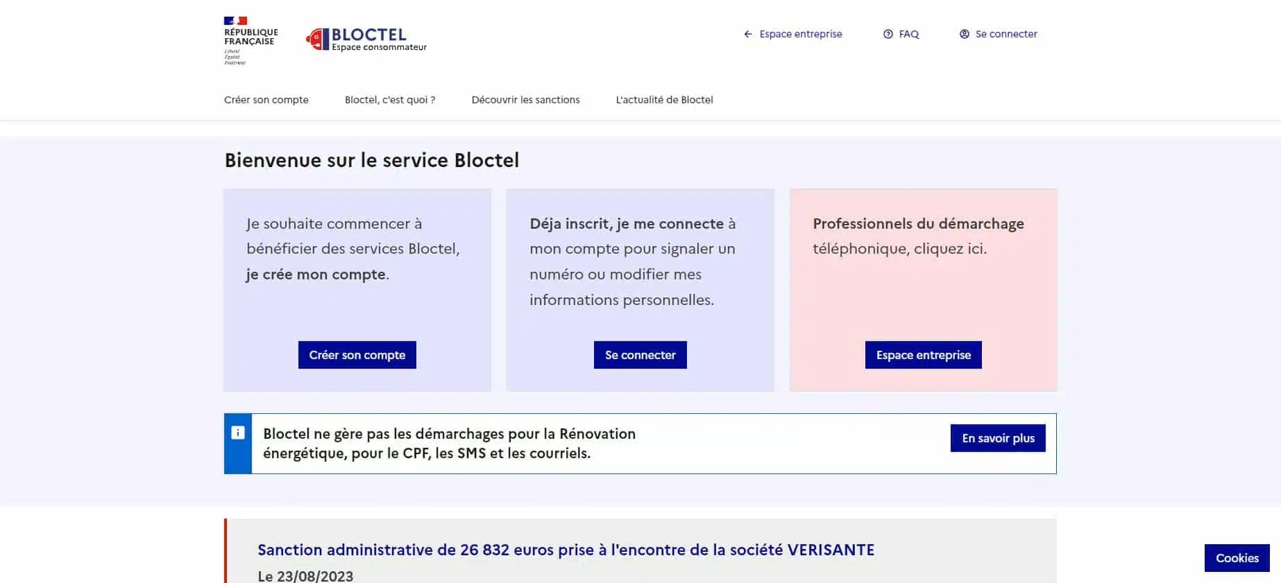 Bloctel l’anti-démarchage téléphonique gratuit (même pour mobile)