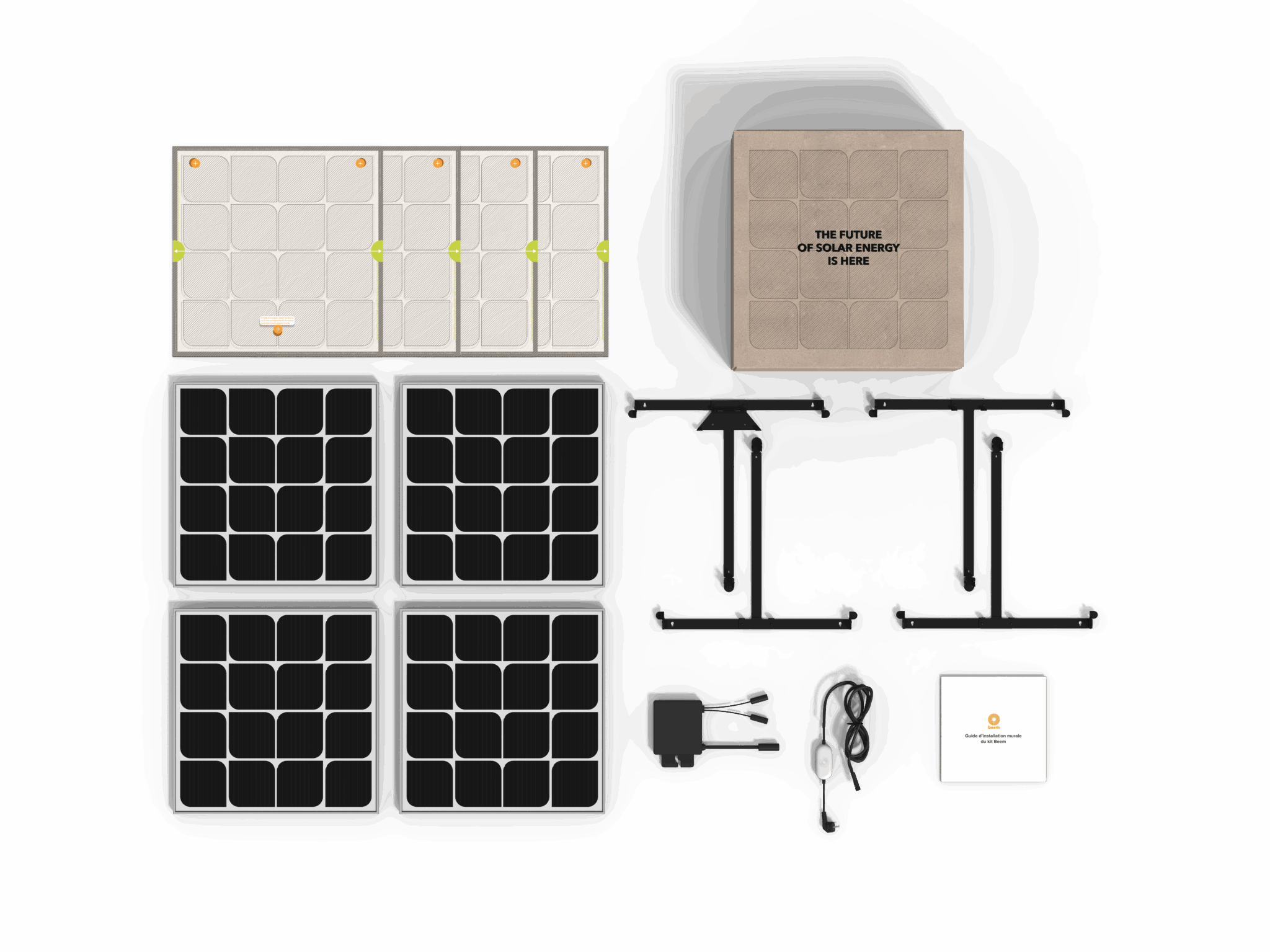 20221117_Beem_Packaging_WALLMOUNT Kit solaire Beem energy Plug-and-Play
