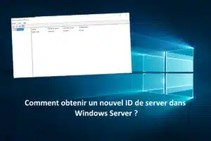 Comment obtenir un nouvel ID de serveur dans Windows Server avec le gestionnaire de licences