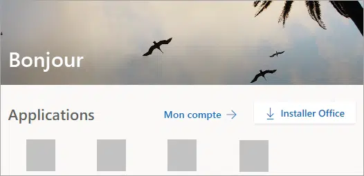 réinstaller office après un changement ou formatage