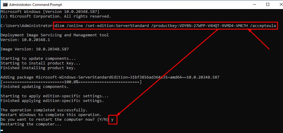 Comment activer la licence Windows Server 2025 Datacenter