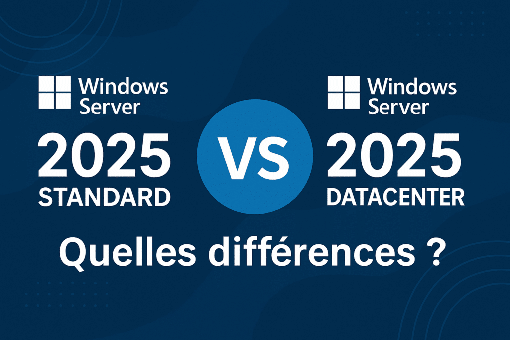 Windows Server 2025 Standard vs Datacenter, Les differences