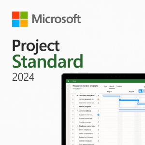 Microsoft Project Standard 2024 – Licence à vie