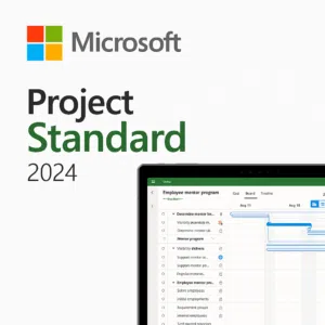 Microsoft Project Standard 2024 – Licence à vie