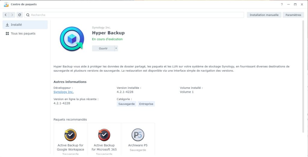 Comment connecter son NAS au stockage Cloud avec hyper backup
