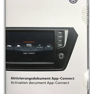 Activation document app-connect Volkswagen 5G0-054-830-A