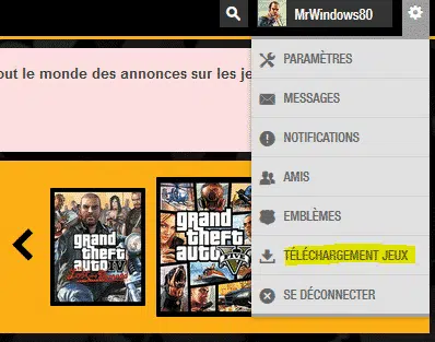 télécharger le jeu GTA V