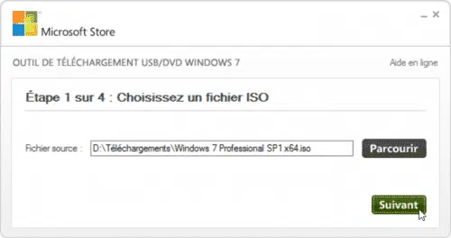 clé USB bootable Windows