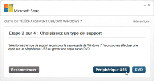 clé USB bootable Windows