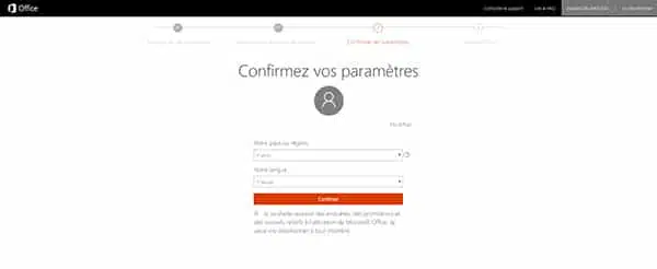 Activation de Office 2016